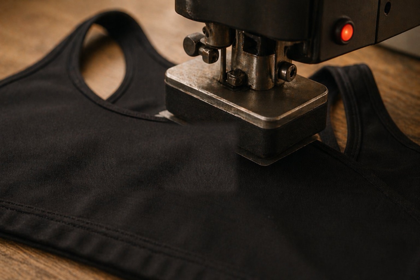 Heat-transfer station in our print production route