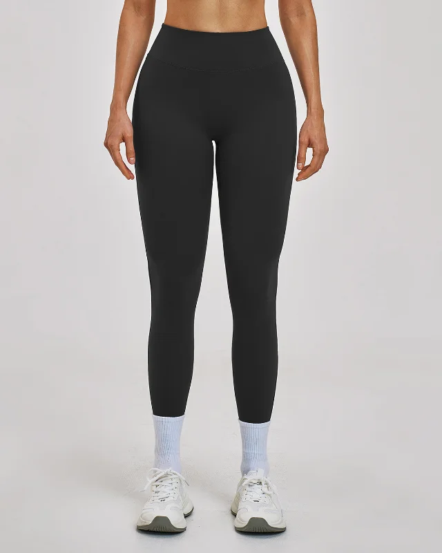 High-Waist Brushed Yoga Soft High-Elastic Tight