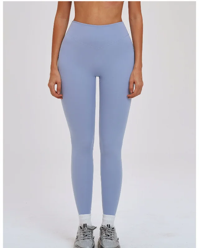 High Waist Brushed Yoga No Camel Toe Stretch Tight