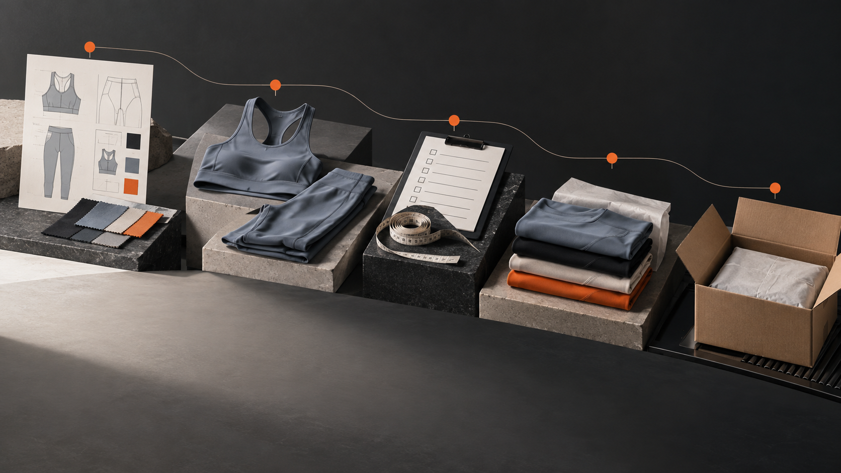 Preuves d'usine et transparence de production pour l'activewear